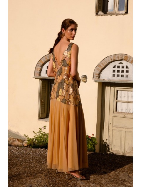 NIDODILEDA Indira Dress Sequin Embellished Tulle