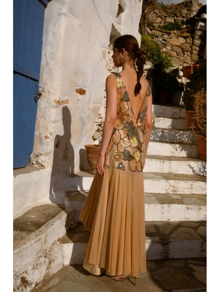 NIDODILEDA Indira Dress Sequin Embellished Tulle