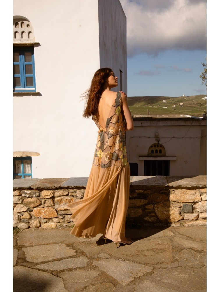 NIDODILEDA Indira Dress Sequin Embellished Tulle
