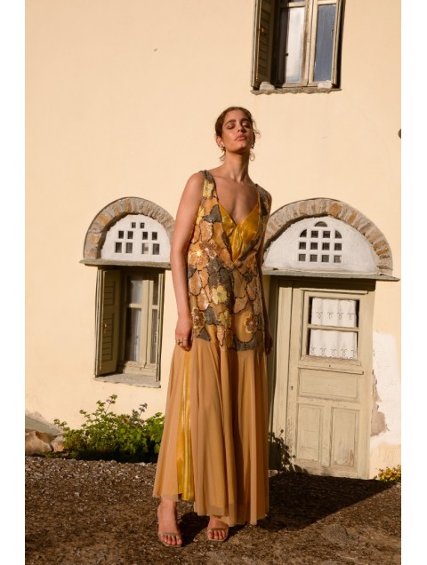 NIDODILEDA Indira Dress Sequin Embellished Tulle