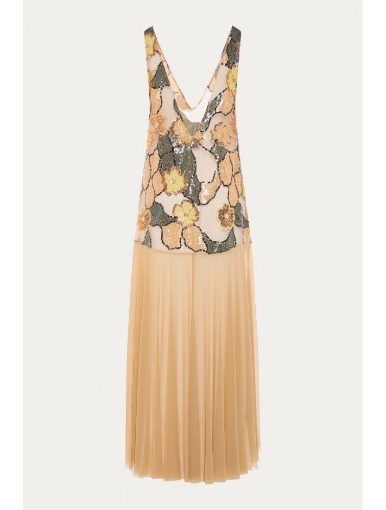 NIDODILEDA Indira Dress Sequin Embellished Tulle