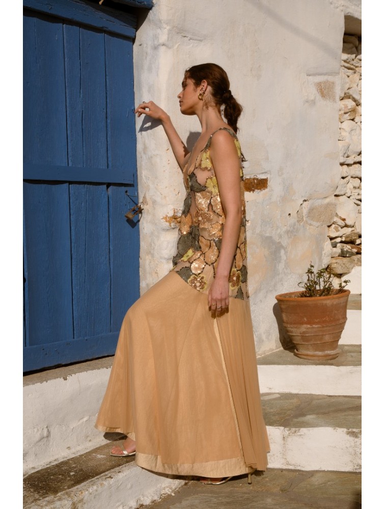NIDODILEDA Indira Dress Sequin Embellished Tulle
