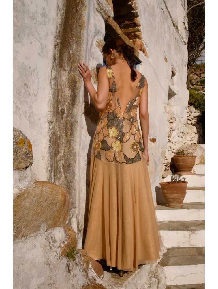 NIDODILEDA Indira Dress Sequin Embellished Tulle
