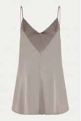 NIDODILEDA Iter Playsuit Satin Lingerie Puro Γκρεζ Σατέν Ολόσωμο Σορτς