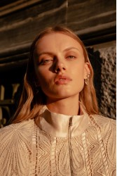 NIDODILEDA Jareth Jacket Dress Crochet Embellished Εκρού Σακάκι Φόρεμα με Κροσέ Διακόσμηση