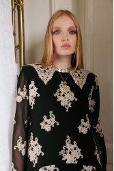 NIDODILEDA Jenna Dress Lace Embroidered Black