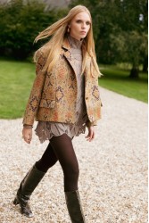 NIDODILEDA Jilian Blazer Oversized Jacquard Multi Πολύχρωμο Ζακάρ Μπλέιζερ