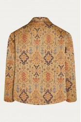 NIDODILEDA Jilian Blazer Oversized Jacquard Multi Πολύχρωμο Ζακάρ Μπλέιζερ