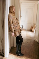 NIDODILEDA Jilian Blazer Oversized Jacquard Multi Πολύχρωμο Ζακάρ Μπλέιζερ