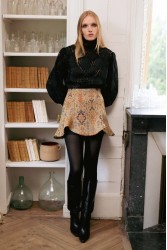 NIDODILEDA Jilian Skirt Jacquard Mini Multi Πολύχρωμη Ζακάρ Φούστα