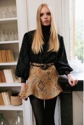 NIDODILEDA Jilian Skirt Jacquard Mini Multi Πολύχρωμη Ζακάρ Φούστα