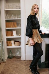 NIDODILEDA Jilian Skirt Jacquard Mini Multi Πολύχρωμη Ζακάρ Φούστα