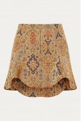 NIDODILEDA Jilian Skirt Jacquard Mini Multi Πολύχρωμη Ζακάρ Φούστα