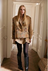 NIDODILEDA Jilian Skirt Jacquard Mini Multi Πολύχρωμη Ζακάρ Φούστα