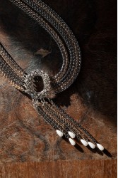 NIDODILEDA Joplin Belt Χρυσή Ασημί Ζωνη