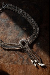 NIDODILEDA Joplin Belt Χρυσή Ασημί Ζωνη