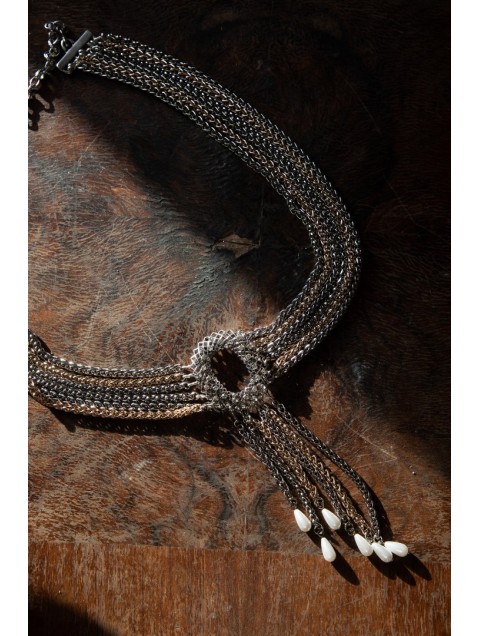 NIDODILEDA Joplin Belt Gold Silver Belt