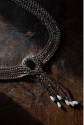 NIDODILEDA Joplin Belt Χρυσή Ασημί Ζωνη