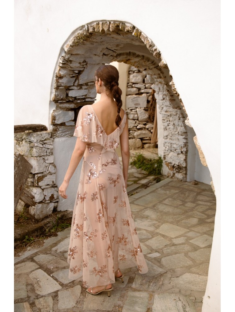 NIDODILEDA Josia Dress Sequin Embellished Tulle