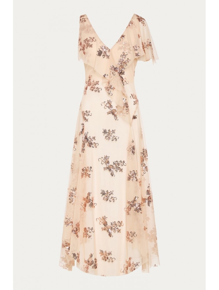 NIDODILEDA Josia Dress Sequin Embellished Tulle