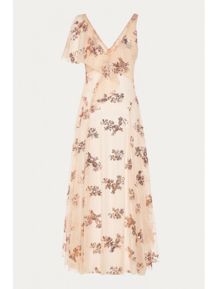 NIDODILEDA Josia Dress Sequin Embellished Tulle