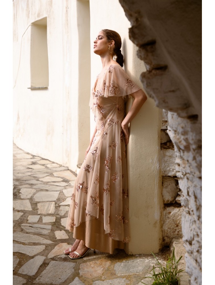 NIDODILEDA Josia Dress Sequin Embellished Tulle