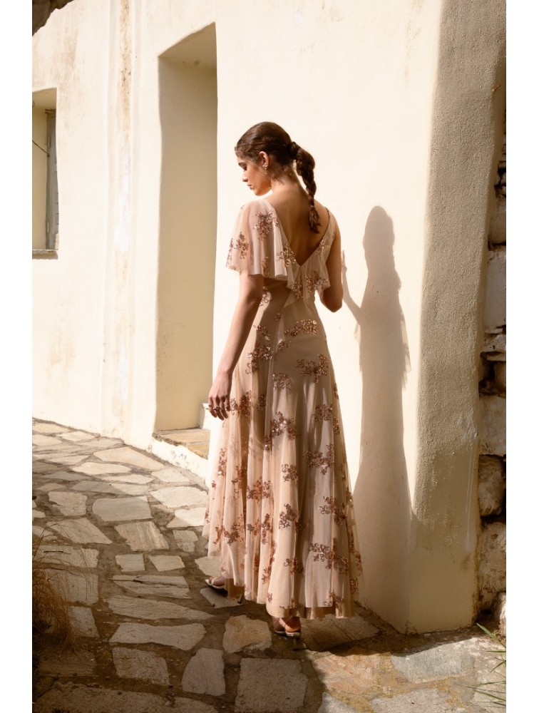 NIDODILEDA Josia Dress Sequin Embellished Tulle