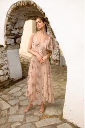 NIDODILEDA Josia Dress Sequin Embellished Tulle