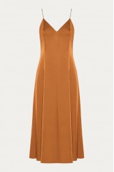 NIDODILEDA Liria Dress Satin Bronze