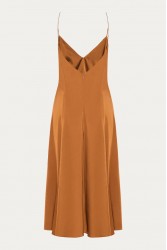 NIDODILEDA Liria Dress Satin Bronze