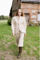 NIDODILEDA London Jacket Herringbone Blazer Light Beige Μπεζ Ψαροκόκκαλο Μπλείζερ