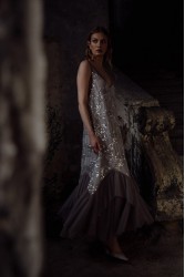 NIDODILEDA Marvel Dress Silvery Grey Ασημί Φόρεμα