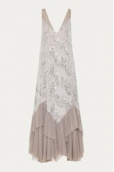 NIDODILEDA Marvel Dress Silvery Grey Ασημί Φόρεμα