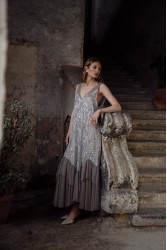 NIDODILEDA Marvel Dress Silvery Grey Ασημί Φόρεμα