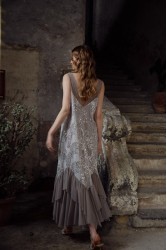 NIDODILEDA Marvel Dress Silvery Grey Ασημί Φόρεμα