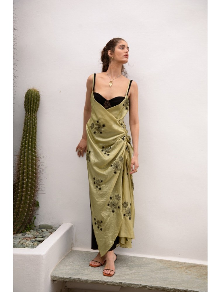NIDODILEDA Merge Cover Up Beaded