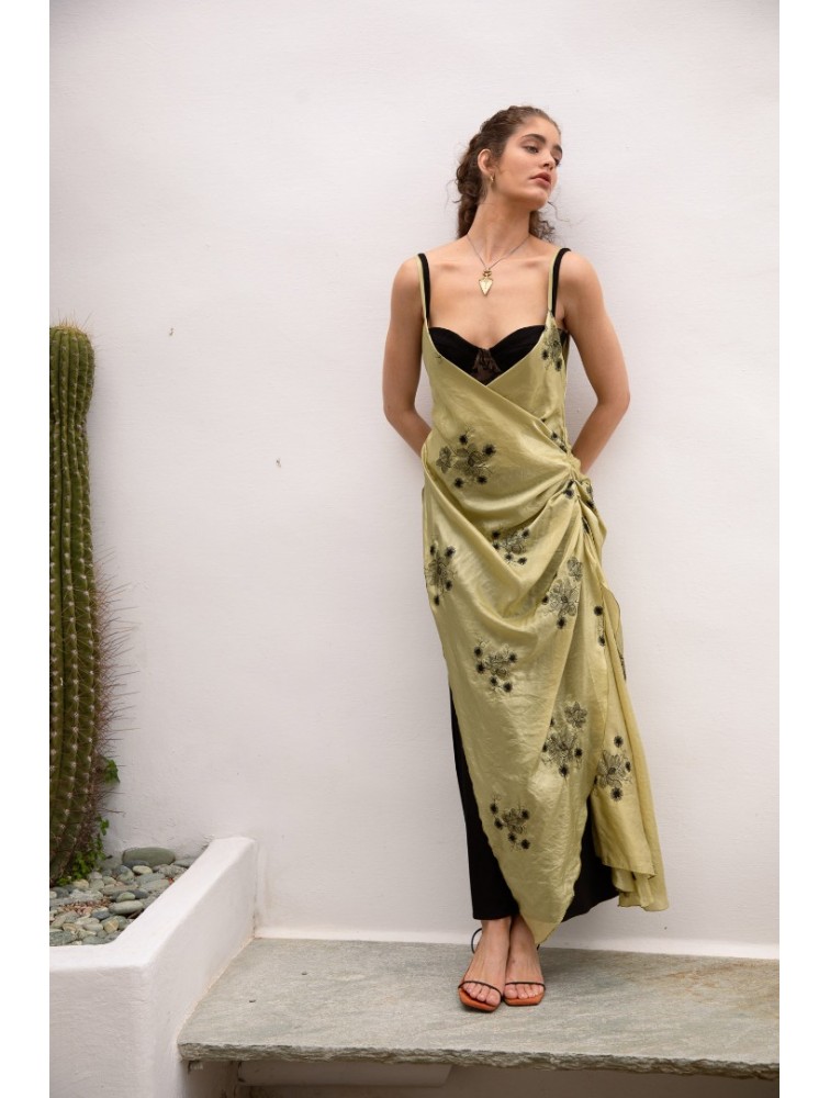 NIDODILEDA Merge Cover Up Beaded