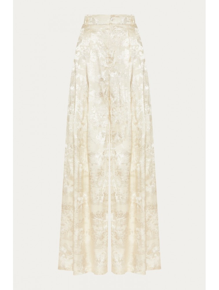 NIDODILEDA Merit Pants Off White Εκρού Παντελόνα
