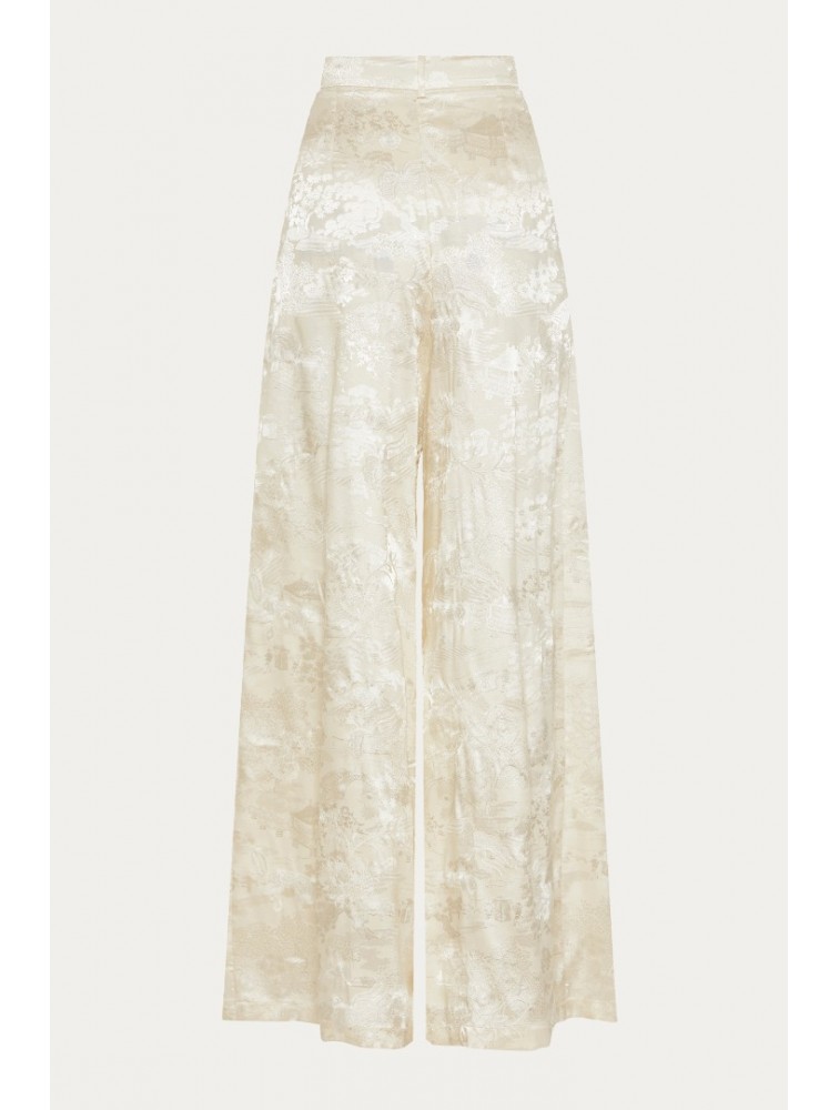NIDODILEDA Merit Pants Off White Εκρού Παντελόνα