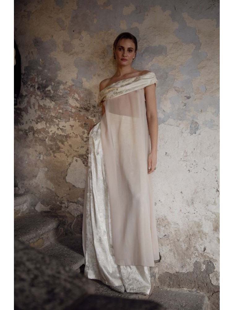 NIDODILEDA Merit Pants Off White Εκρού Παντελόνα