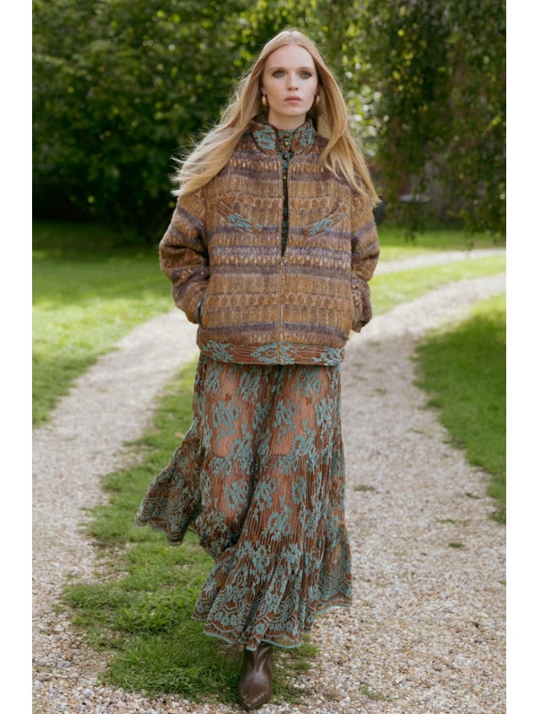 NIDODILEDA Morgan Jacket Wool Textured Multi Πολύχρωμο Μάλλινο Τζάκετ