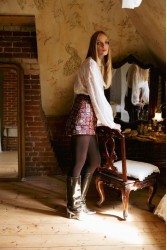 NIDODILEDA Nora Skirt Embroidered Mini Multi Μίνι Πολύχρωμη Κεντητή Φούστα