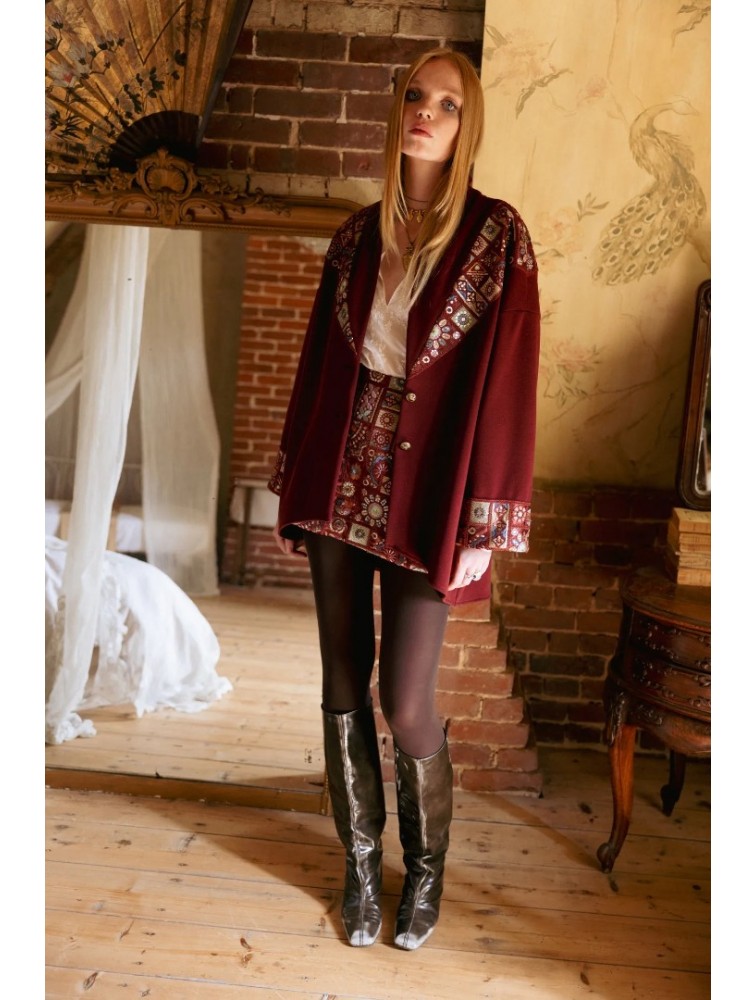 NIDODILEDA Nora Skirt Embroidered Mini Multi Μίνι Πολύχρωμη Κεντητή Φούστα