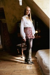 NIDODILEDA Nora Skirt Embroidered Mini Multi Μίνι Πολύχρωμη Κεντητή Φούστα