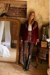 NIDODILEDA Nora Skirt Embroidered Mini Multi Μίνι Πολύχρωμη Κεντητή Φούστα