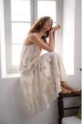 NIDODILEDA Odyssey Dress Floral Lace Overlay