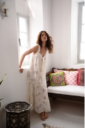 NIDODILEDA Odyssey Dress Floral Lace Overlay