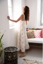 NIDODILEDA Odyssey Dress Floral Lace Overlay