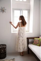 NIDODILEDA Odyssey Dress Floral Lace Overlay