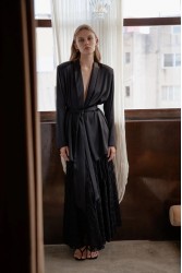 NIDODILEDA Olvida Skirt Knitted Μαύρη Φούστα